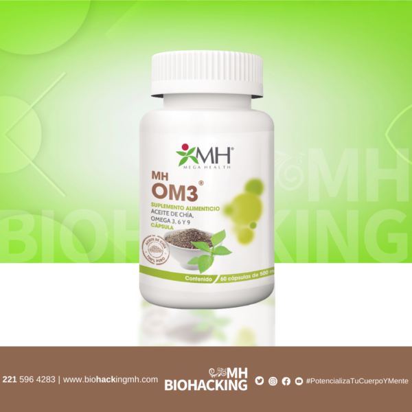 MH OM3: OMEGA 3, 6 Y 9 - ACEITE DE CHÍA