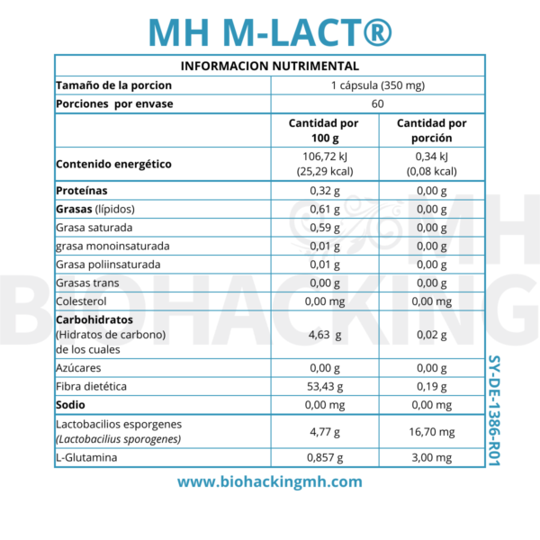 MH M-LACT: LACTOBACILOS - Imagen 2